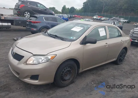2010 Toyota Corolla Le из США, поврежденный, VIN 2T1BU4EE2AC200118